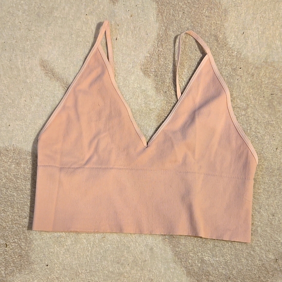 Free People Intimately Ali Low-Back Seamless Bra Bralette Cami NEW! M/L - Picture 3 of 7